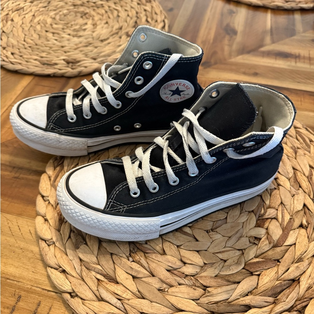 Converse Classic Black and White High-Tops